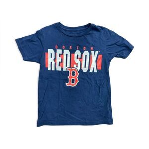Boston Red Sox Kids T-Shirt MLB Genuine Merchandise XS 4/5